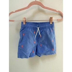 Boys Janie and Jack swim trunks size 4T